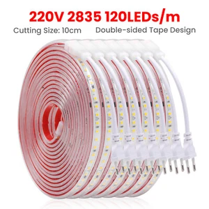 Wasserdicht LED Stripe Streifen 230V Selbstklebend Strip Lichtband Lichtschlauch - Bild 1 von 18