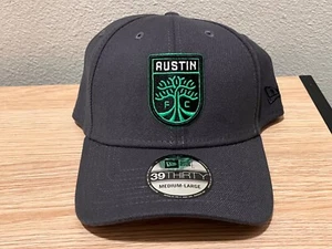 New Era Herrenmütze Kappe schwarz Austin FC Fußball 9ZWANZIG flexible Passform Medium/Large - Bild 1 von 7