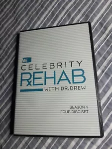 CELEBRITY REHAB.Dr Drew.Season 1. VH-1.Dvd.4Disc.Brand New,Sealed.Reg1 VeryRare - Picture 1 of 9