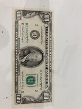 series 1990 100 dollar bill