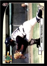 2000 Blueline Q-Cards Norwich Navigators Michel Hernandez #8