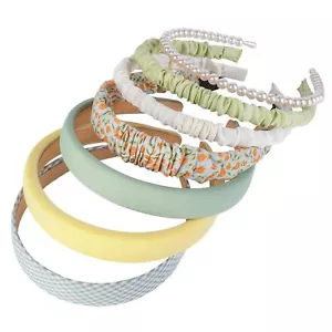 Fashion Headbands Set - Pearl Hairband Non-slip Hair Accessories for Women an... - Picture 1 of 6