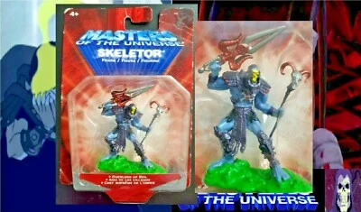 Figura Masters of the Universe Skeletor 2002 2,75" nueva en tarjeta Foto 1 de 4