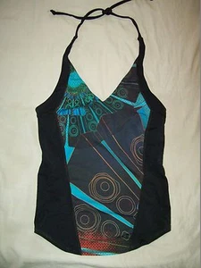 G4S GIRLS 4 SPORTS Size XS Halter Athletic top Built in Bra USA Swim suit top - Picture 1 of 7