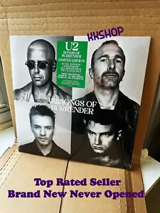 U2 Songs Of Surrender Green Transparent Vinyl 2xLP Limited Edition SAME DAY SHIP - Foto 1 di 4