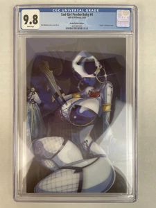 Sad Girl Psycho Baby #4 Mortal Kombat Kitana Homage Lenticular CGC 9.8 (Mendoza) - Picture 1 of 6
