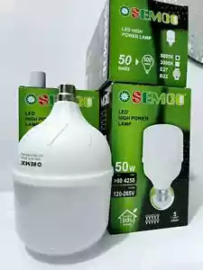 4x 50W=500 Watts LED High Power Daylight B22 Bayonet Light Bulb 90%Energy Saving - Picture 1 of 2