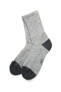 4 Packs Gray Yak Wool Socks - Picture 1 of 5