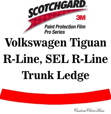 3M Paint Protection Film Pro Series 2022 2023 2024 Volkswagen Tiguan R-Line - Image 1 of 3