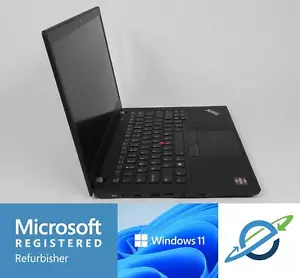 LENOVO THINKPAD T495 14" FHD TOUCH Ryzen 5 PRO 3500U 2.1GHz 256GB SSD 24GB WIN11 - Picture 1 of 14