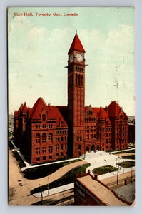 c1911 DB Postcard Toronto Ontario CA City Hall - Picture 1 of 2