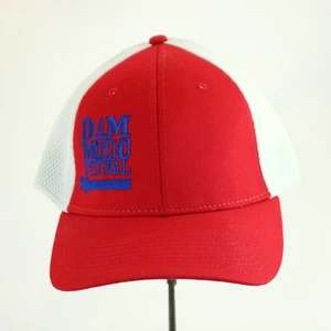Gorra de béisbol Dam Music Festival Trucker Country El Dorado Kansas KS roja - Imagen 1 de 12
