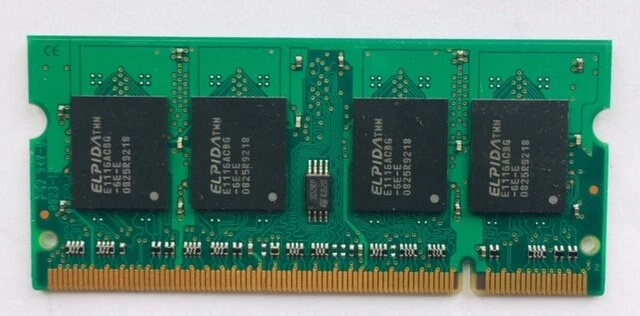 10x Dell Notebook Ram 512MB PC2-4200 533MHz CL4 SoDimm Latitude Inspiron XPS - Bild 1 von 1