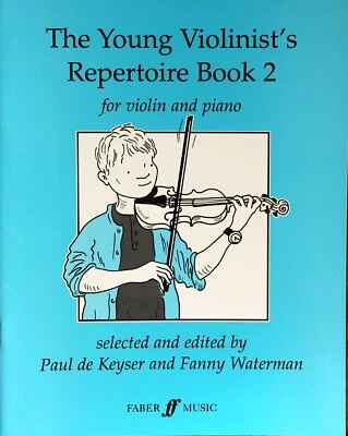 The Young violinists Repertoire Violin and Piano by De Keyser /Waterman Part 2 - Image 1 of 2