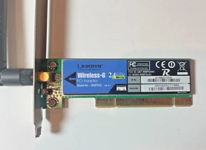 LINKSYS WIRELESS-G PCI ADAPTER WMP54G 2.4GHz - Bild 1 von 3
