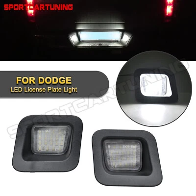 36-SMD LED License Plate Lights For 03-18 Dodge Ram 1500 2500 3500 Rear Tag Lamp - Image 1 of 4