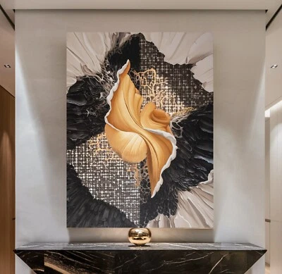 XL LEINWAND BILDER BIS 135x100x5 ABSTRAKTES GEMÄLDE KUNST WANDBILD MODERN-ART - Bild 1 von 3