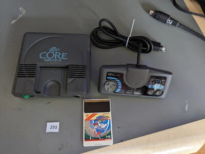 293 PC engine Core Grafx tested pad and tennis game - Image 1 of 4