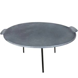 Plancha redonda de hierro fundido de 17" disco de barbacoa Discada soporte de 3 patas cocina camping al aire libre - Imagen 1 de 4