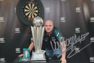 ROB CROSS HAND SIGNED 6X4 PHOTO - DARTS AUTOGRAPH - VOLTAGE 1. - Picture 1 of 1