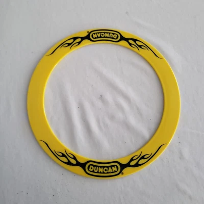 VTG Duncan Flying Ring Frisbee Open Center Disc - Yellow  12.5" - Image 1 of 4