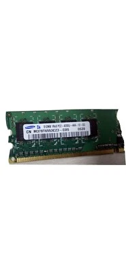 1gb DDR2 2 X 512MB 1Rx8 PC2-4200U-444-12-D3 240-pin non-ECC DDR2-533 DIM - Immagine 1 di 2