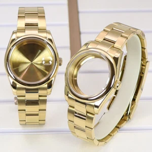 Caja de reloj 36 mm/40 mm + correa de ostra Cyclops cristal de zafiro para Seiko nh35 - Imagen 1 de 10