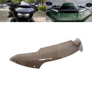 4.5" Smoke Wave Windshield Fit For Harley Road Glide FLTRUSE FLTRXS FLTRU 15-23 - Picture 1 of 15