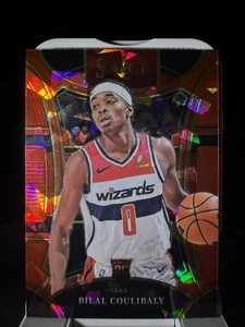 2023-24 Panini Select Mezzanine Red Cracked Ice Prizm #304 Bilal Coulibaly RC - Bild 1 von 2