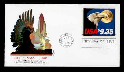 1909 $9.35 EXPRESS MAIL EAGLE FDC - FLEETWOOD - Image 1 of 2