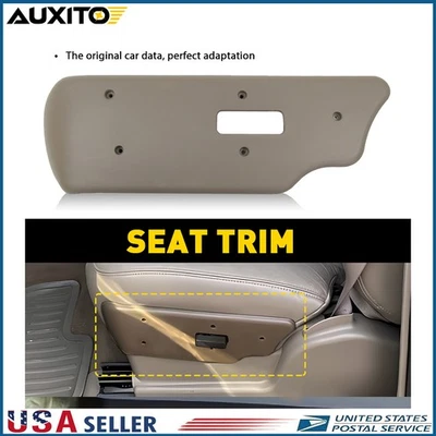 Front Driver Power Seat Adjuster Bezel fits Chevy GMC Silverado Sierra 2003-2006 - Imagem 1 de 4