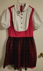 Vestido Hot Topic Monster High Draculaura Haunt Couture Juegos con disfraces Niñas Talla Grande - Imagen 1 de 6