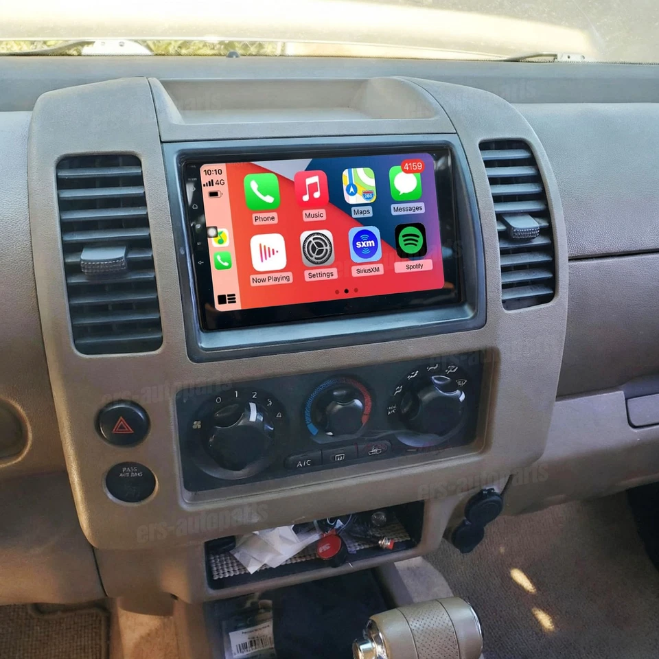 Rádio player estéreo Android 15 GPS para 2005-2009 Nissan Frontier Apple Carplay - Imagem 1 de 4