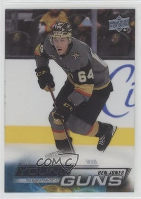 2022-23 Upper Deck Series 2 Young Guns Clear Cut Ben Jones #467 Rookie RC - Image 1 of 2