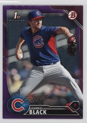 2016 Bowman Prospects Purple /250 Corey Black #BP39 - Image 1 of 2