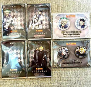 Dr.STONE Family Mart Acryl Stand Badge Komplettsatz aus Japan 2025 Neu - Bild 1 von 4