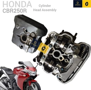 HONDA CBR 250R CYLINDER HEAD ASSEMBLY 12010KYJ960 With Camshafts - Picture 1 of 19