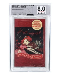 Red Hot Chilli Peppers One Hot Minute Sealed Cassette Tape. Rewind 8.0 - Picture 1 of 2