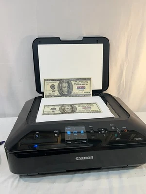 Canon PIXMA MG5420 All-in-One Printer Scan Copy Fax WiFi Photo Inkjet Tested - Image 1 of 4