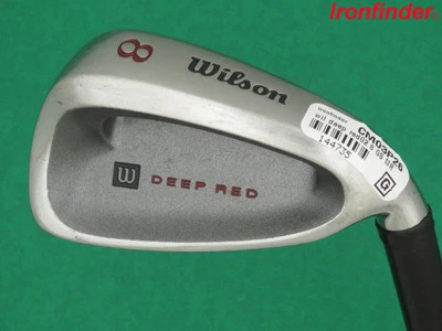 Wilson Deep Red Single 8 Iron Graphite Shaft Stiff Flex Mens Right Handed - Image 1 of 4