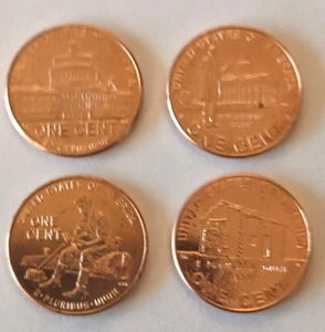 2009 D Stempelglanz Lincoln Bicentennial Cent Lot - 4 verschiedene Münzen - Bild 1 von 11
