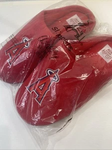 Los Angeles Angels Red Comfy Slippers SGA 6/10/23 New In Bag Size 44/45 - Picture 1 of 4