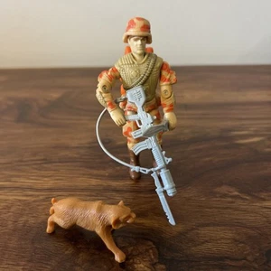 Vintage Hasbro GI Joe 1988 Spearhead & Max Action Figure ARAH Near Complete - Picture 1 of 8