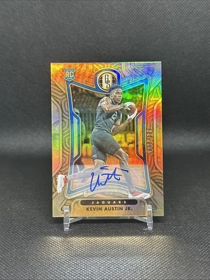 2022 Panini Gold Standard Kevin Austin Jr Autograph RC /199 #168 - Image 1 of 2