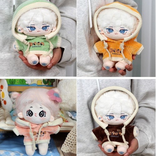 VETEMENTS Bambola 20 cm mini felpa con cappuccio fai da te bambole jumps uit Doll'S abbigliamento bambola di cotone