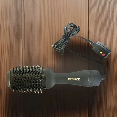 Amika Hair Blow Dryer Brush 2.0 Volumizing Hot Air Styler - Image 1 of 4