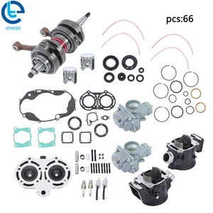 Crank Cylinder Head Piston Complete Rebuild Kit For Yamaha Banshee 350 1987-2006 - Bild 1 von 12