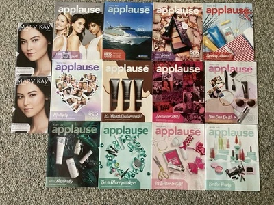MARY KAY APPLAUSE MAGAZINES Jan-Dec 2019 Consultant Back Issues THE LOOK - Image 1 of 4