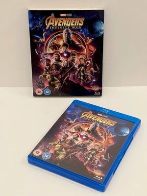 Marvel Avengers Infinity War (Blu-ray 2018) with Slipcase - Image 1 of 4