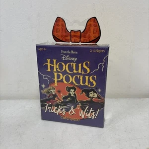 Hocus Pocus Tricks & Wits Card Game From The Disney Movie Ages 8+ SEALED - Picture 1 of 2